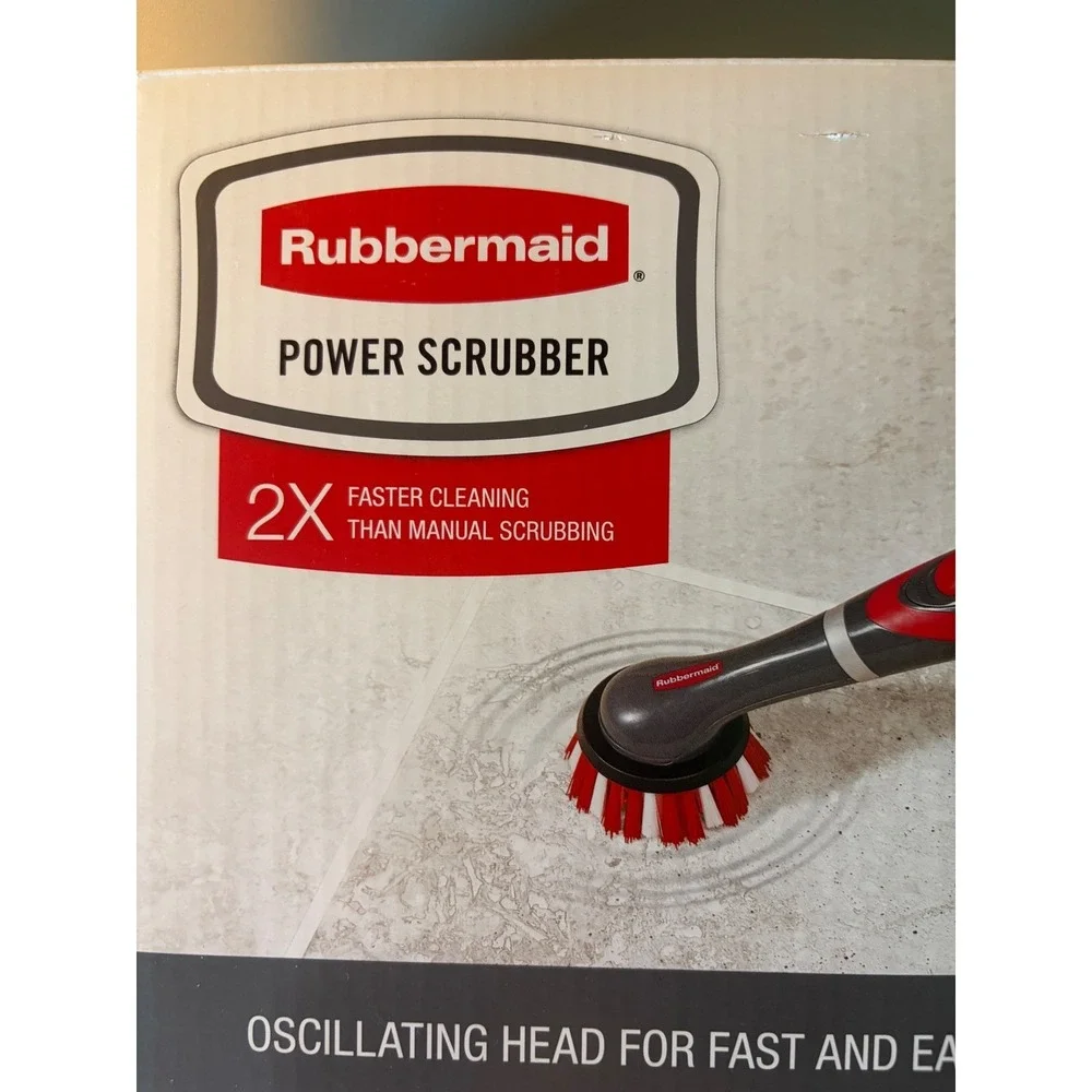 Rubbermaid power scrubber