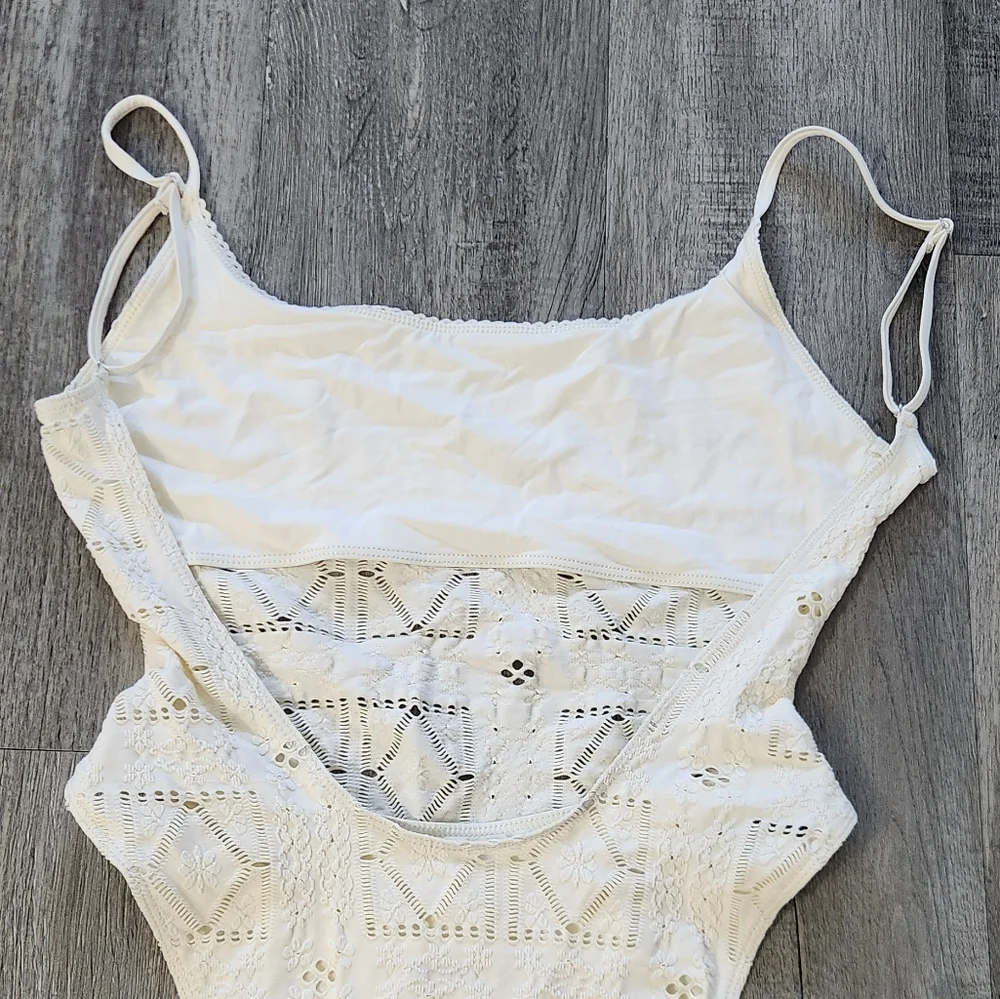 New!Frankie's Bikinis Juliet Cheeky One‎ Piece Swimsuit
