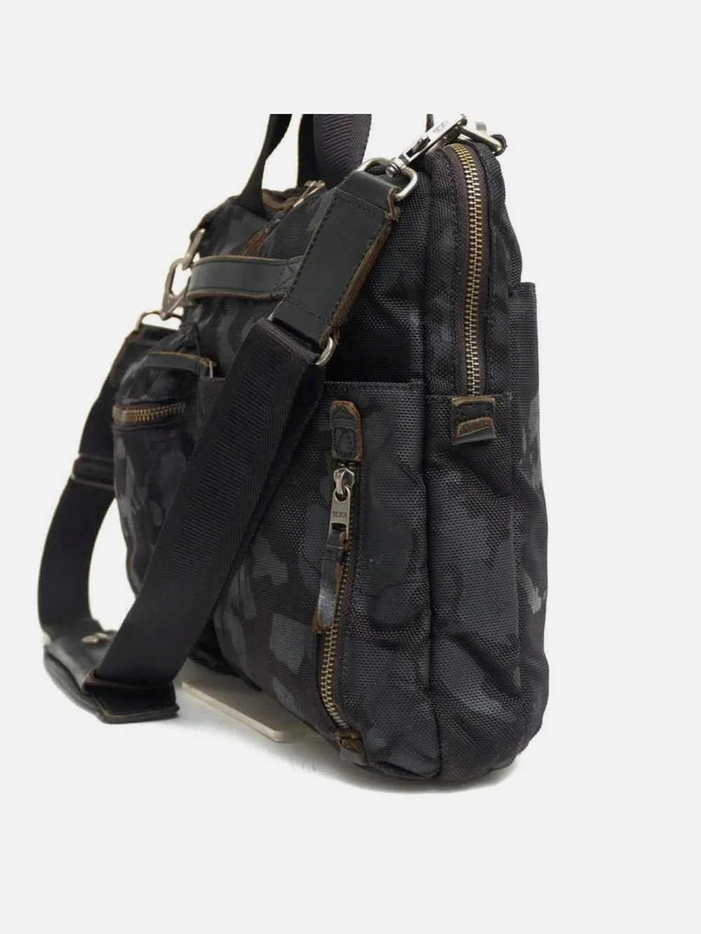 TUMI Dalston Black Camo Men's Messenger Bag -