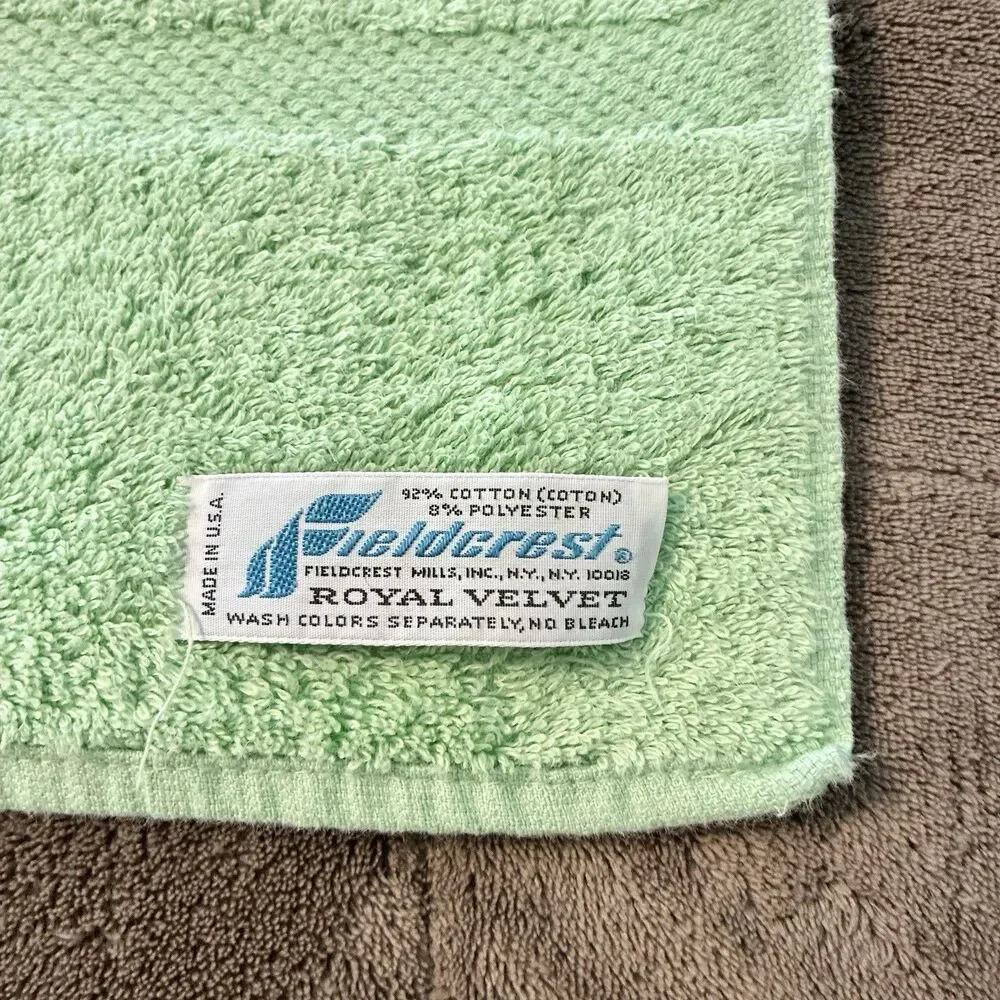 Fieldcrest vintage towel