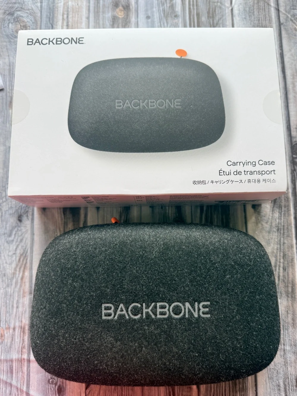 Backbone One Mobile Gaming Controller and carrying case for iPhone - Black
