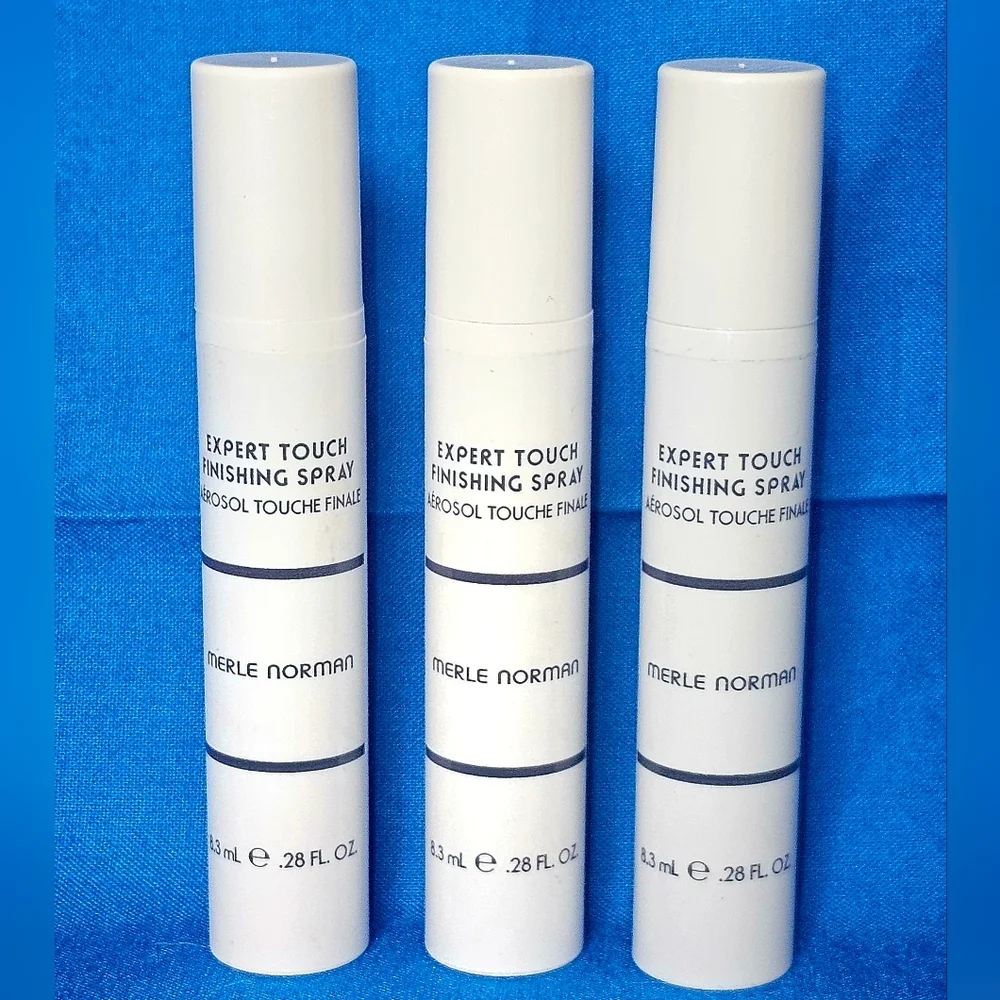 3 - Merle Norman Expert Touch Finishing Spray / Setting Mist TRAVEL Size NEW