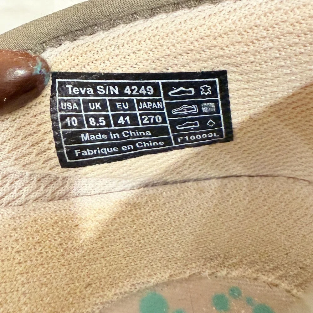 Teva stylish comfortable teal