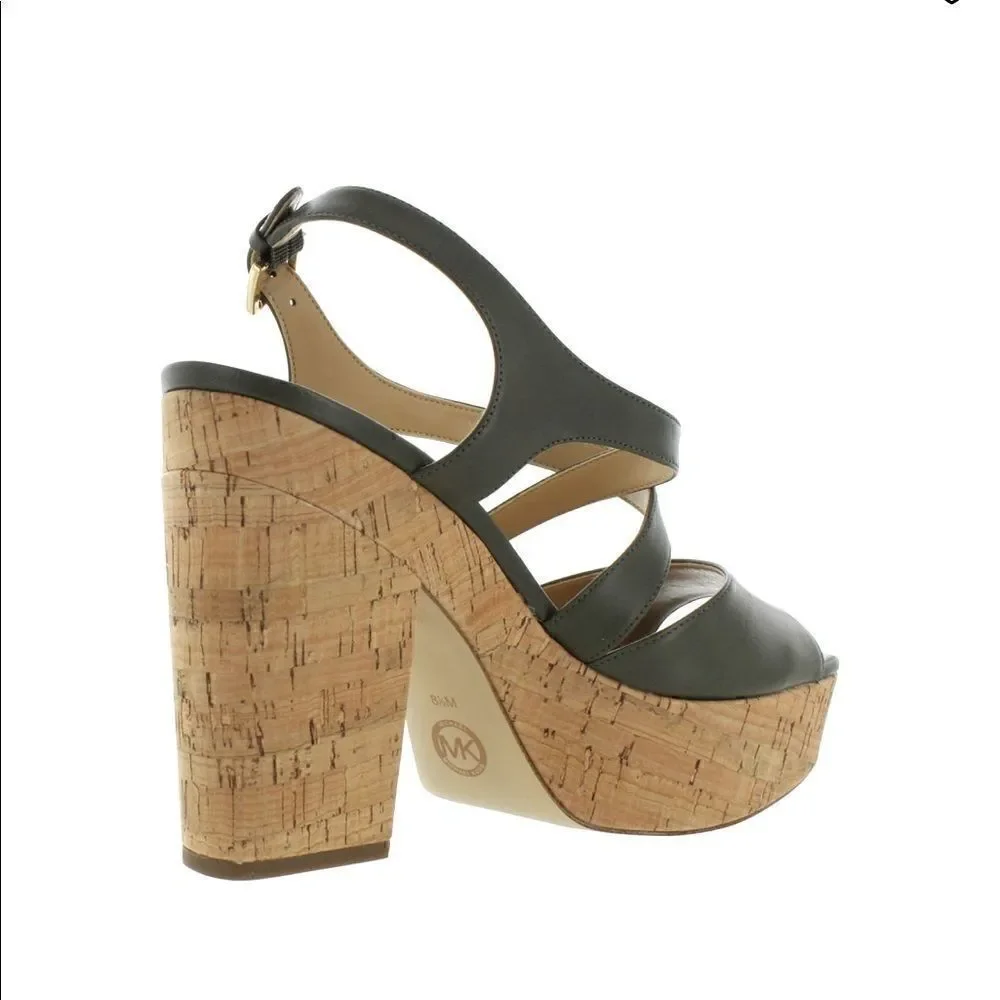 Michael KORS Abbott Platform Slingback Sandal
