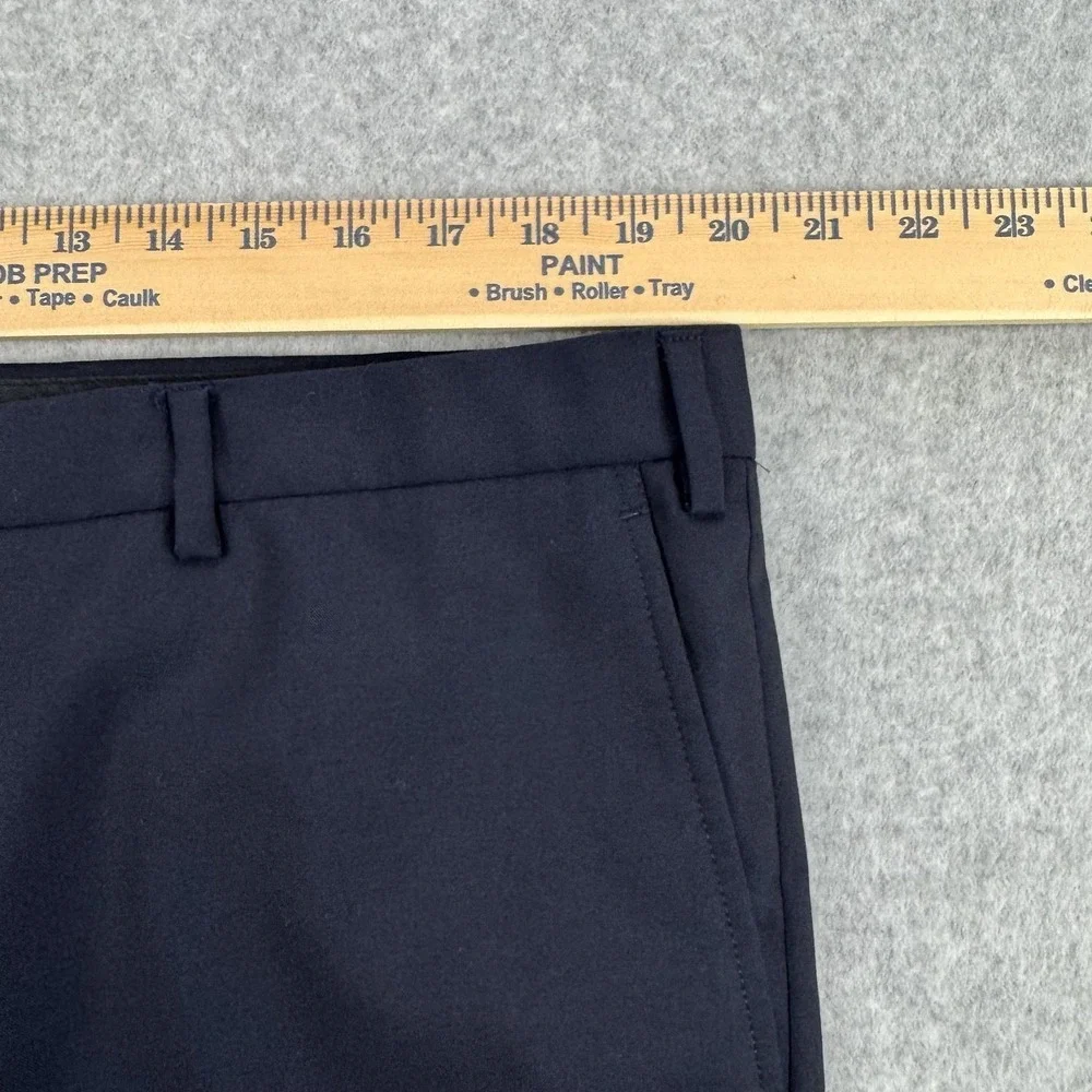 John Varvatos Bedford T Dress Pants Mens 38 Black Wool Lined Office 40x31