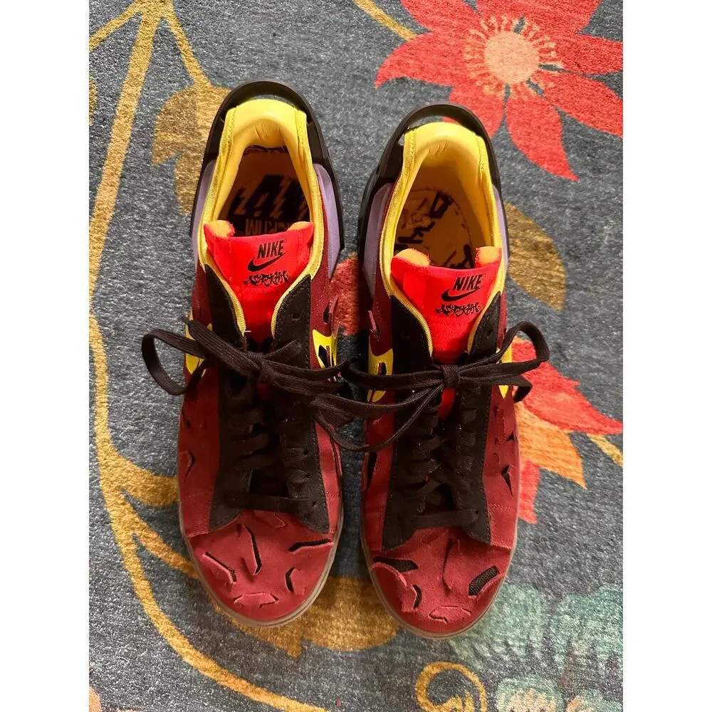 Nike Men's ACRONYM x Blazer Low Night Maroon Size 9.5