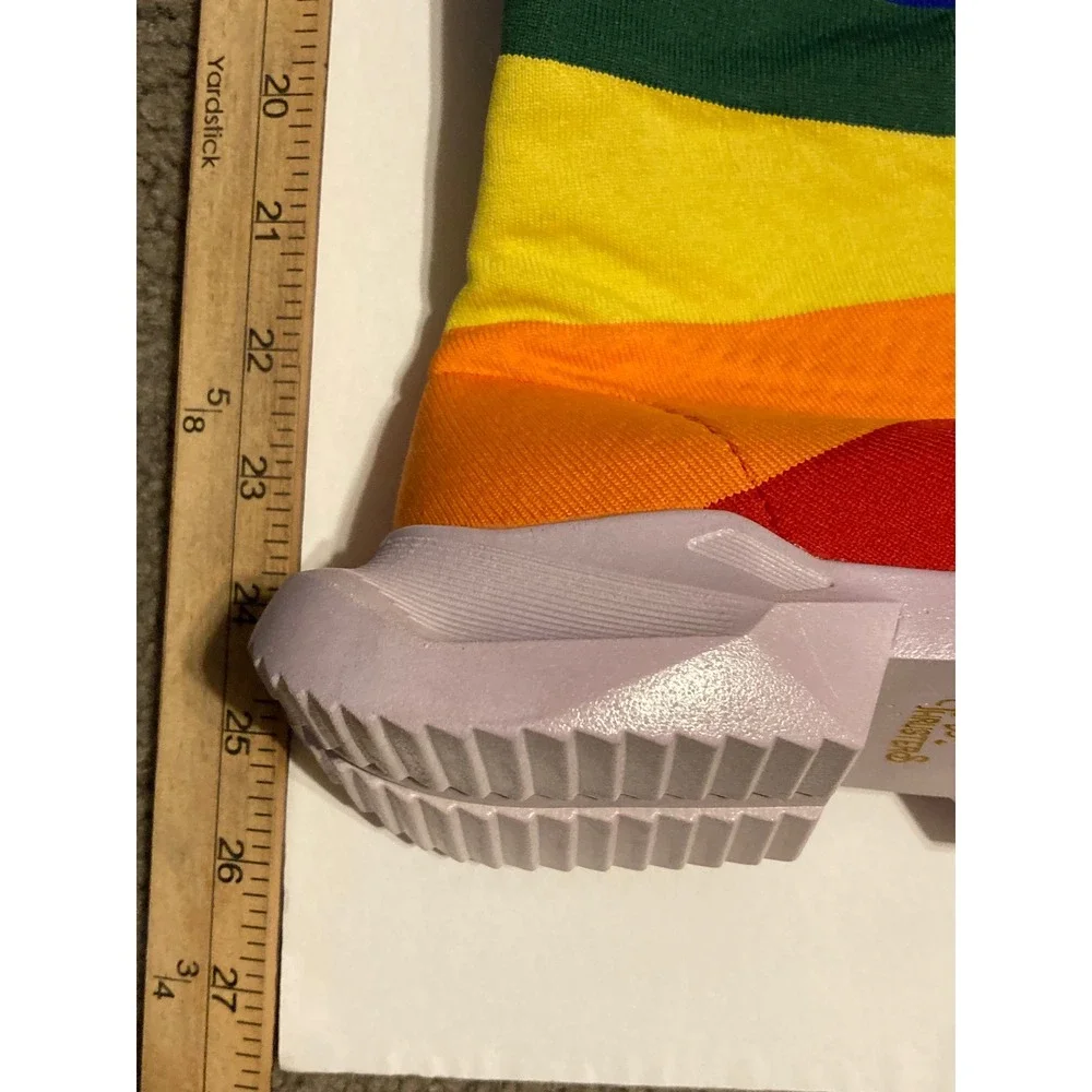 Thrusters rainbow striped