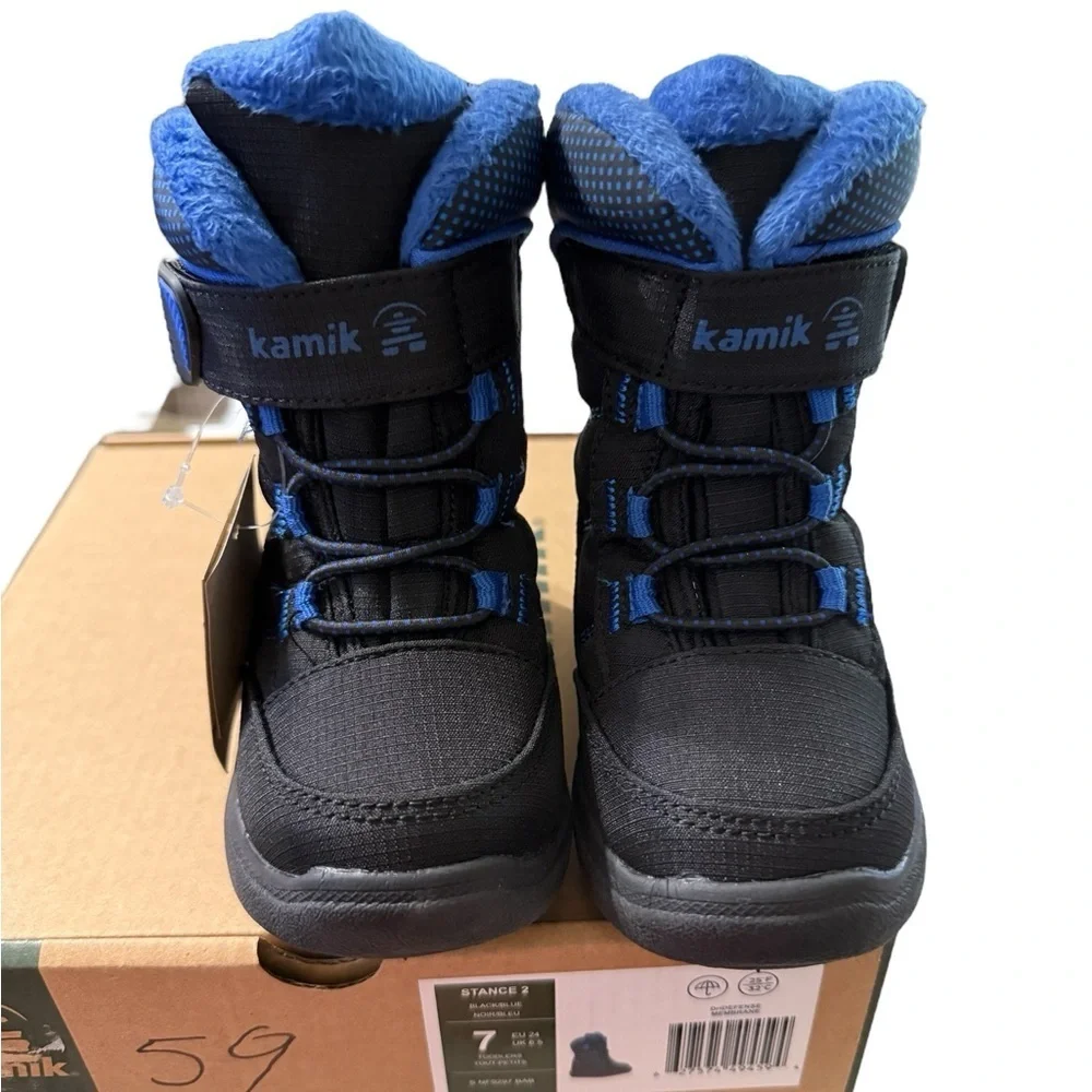 Kamik Waterproof Winter Boots · Toddler Boys’ Size 7