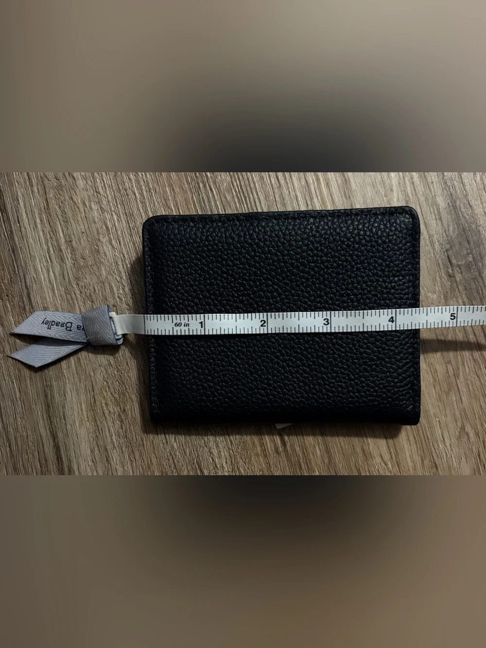 Belk Kim Roger’s - Black Genuine Leather Mini Card Holder
