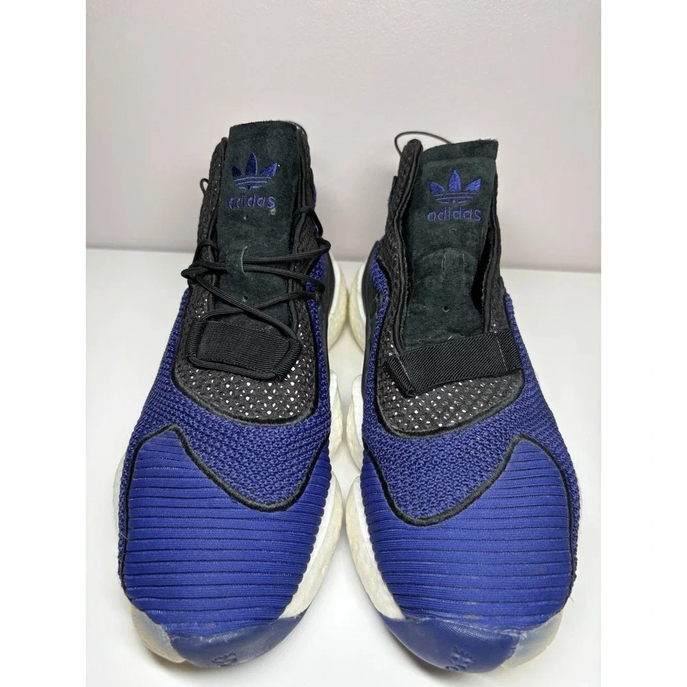 Adidas Purple & Black Crazy BYW Basketball Athletic Shoes Sneakers Men's Size 10
