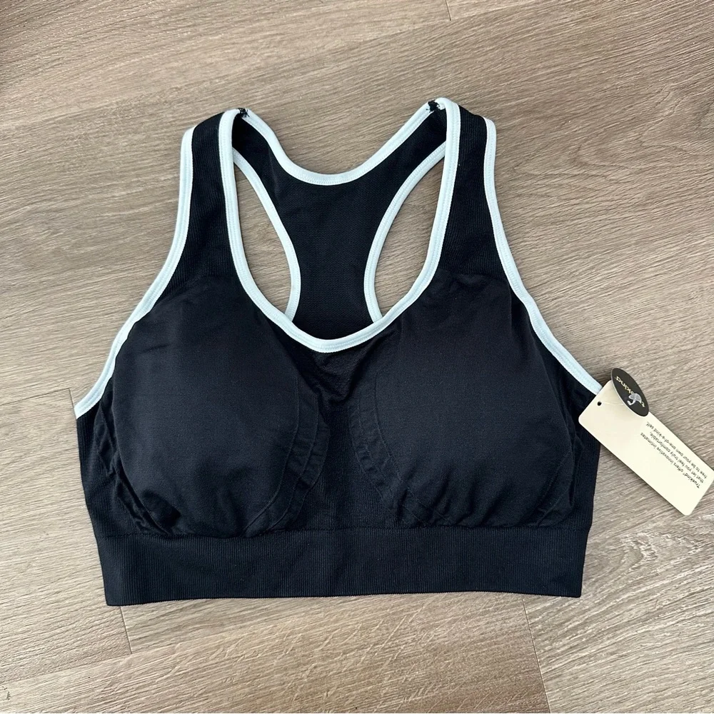 Truekind Reactive Sports Bra Womens Medium Black‎