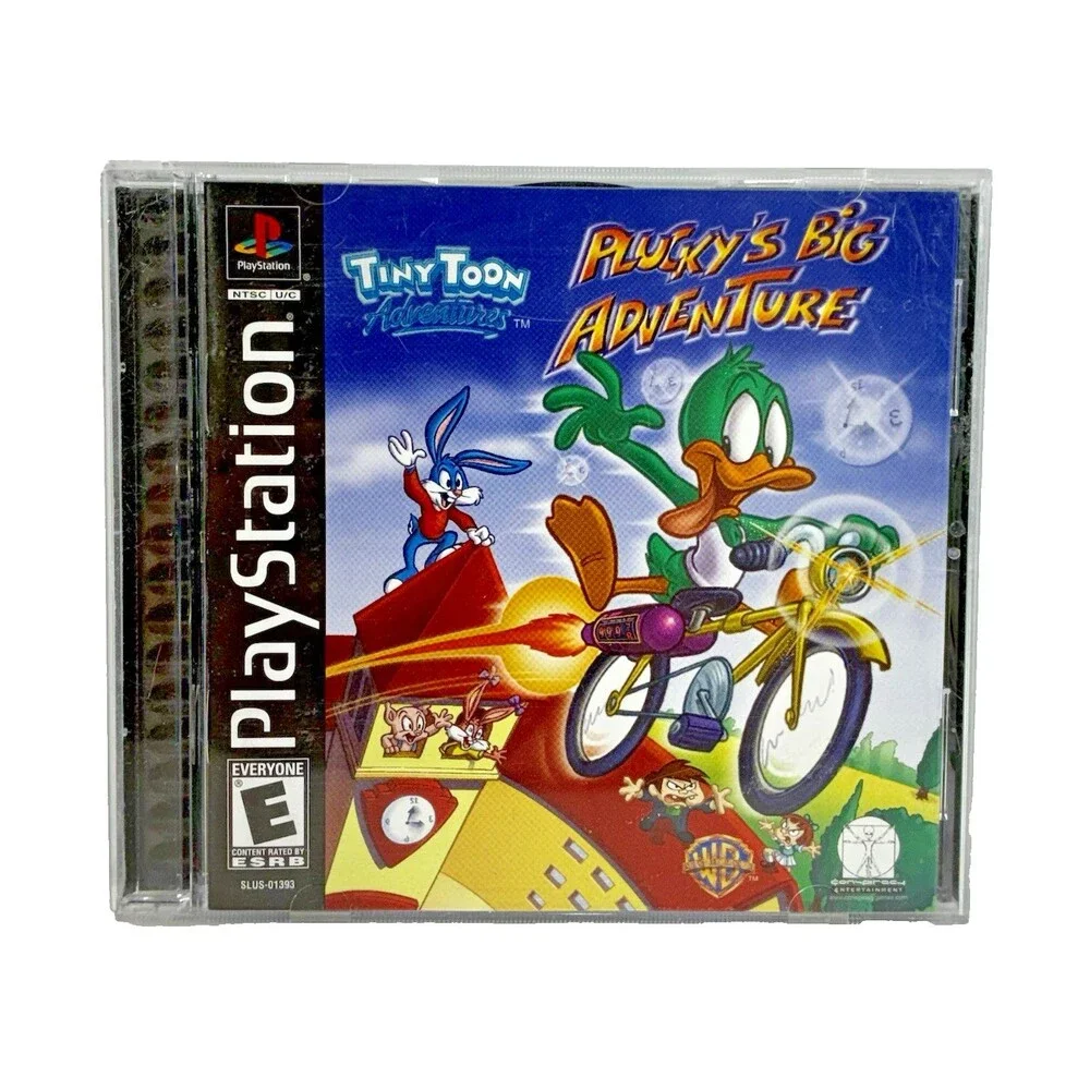 Tiny Toon Adventures: Plucky's Big Adventure Sony PlayStation Complete Tested