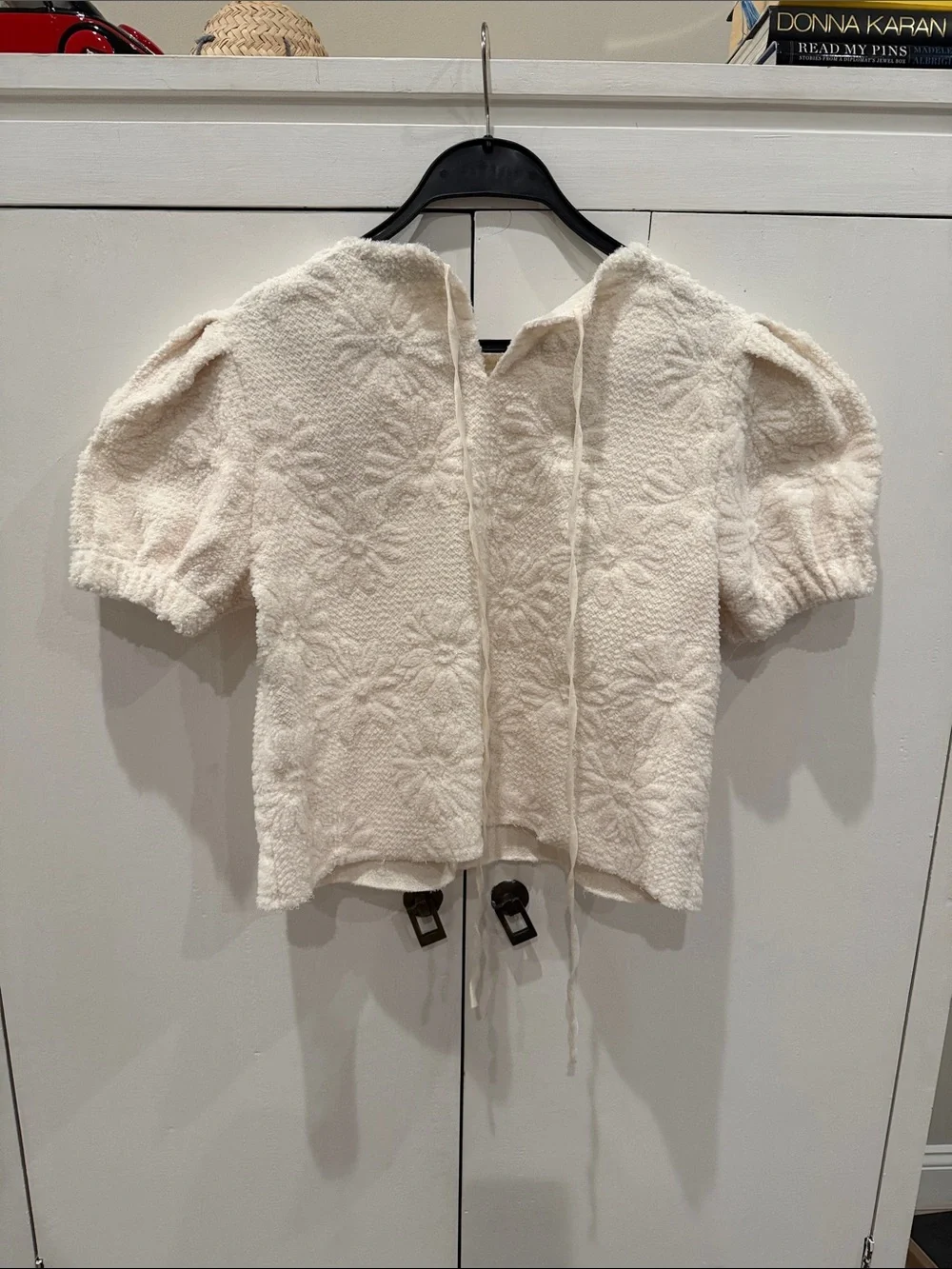 Zara cream textured