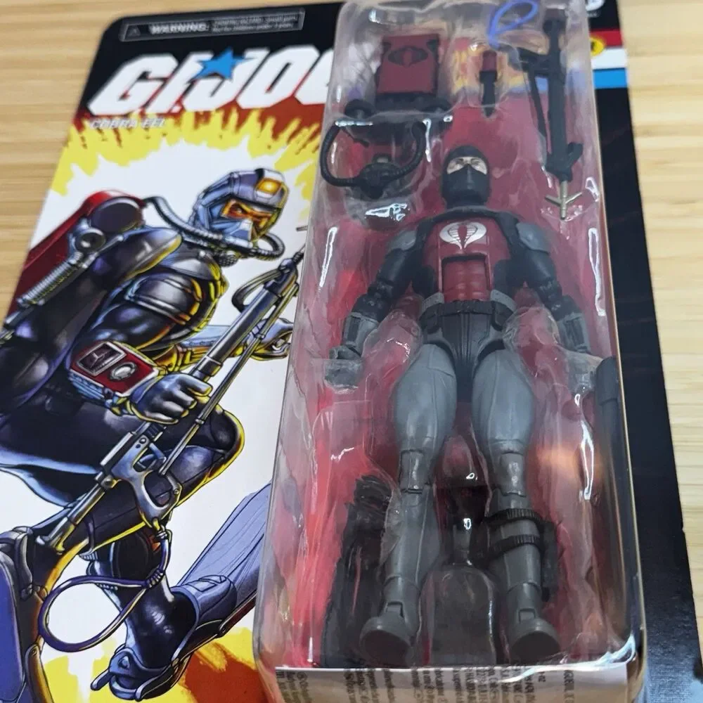G.I. Joe Cobra Eel Classified Series Retro Card 6-Inch Figure Hasbro NEW