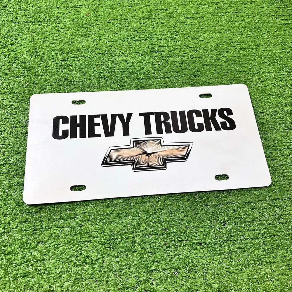 Vintage Chevy Golden Bowtie‎ Booster Plate Chevrolet Plastic Americana Y2K Gold