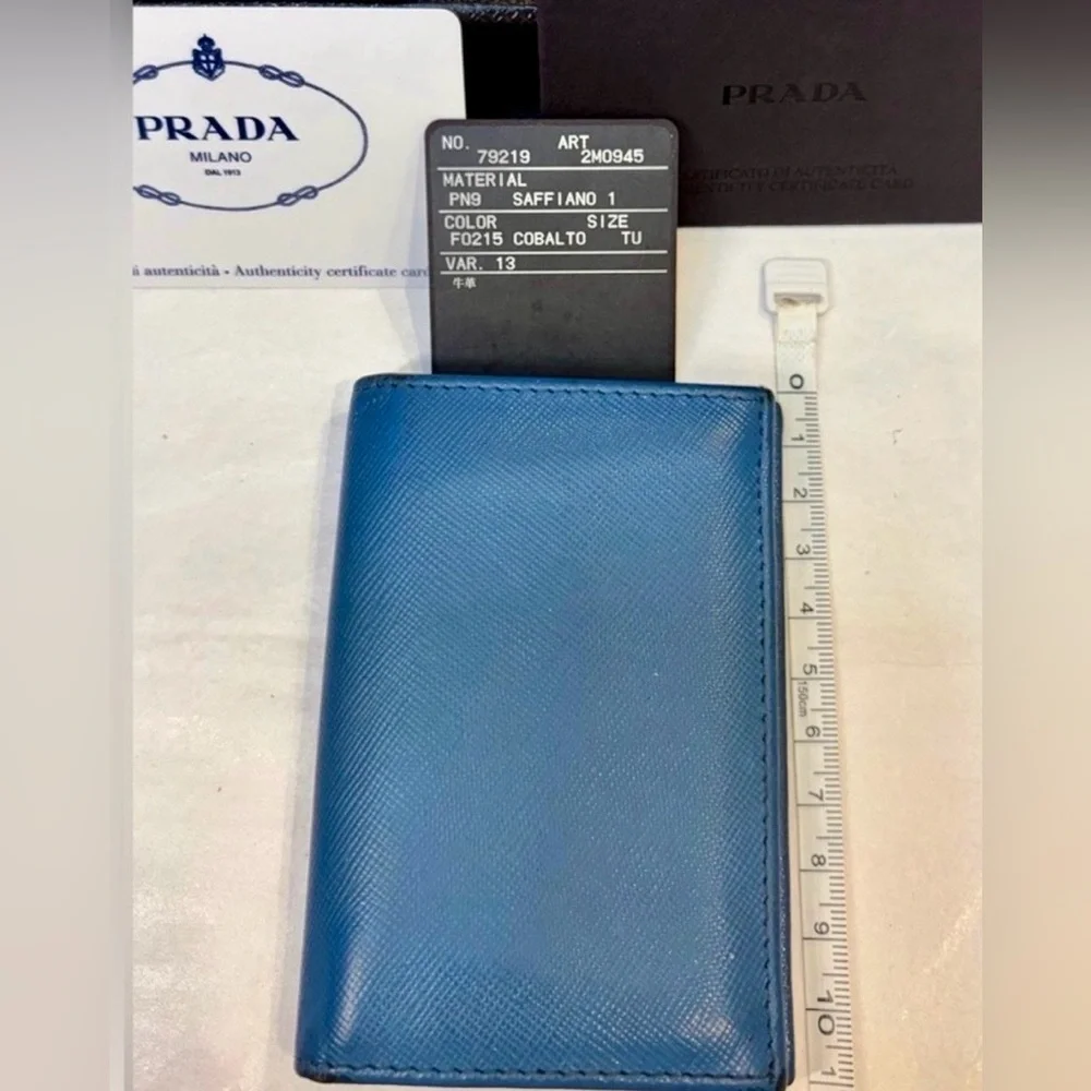 Prada saffiano stored finish