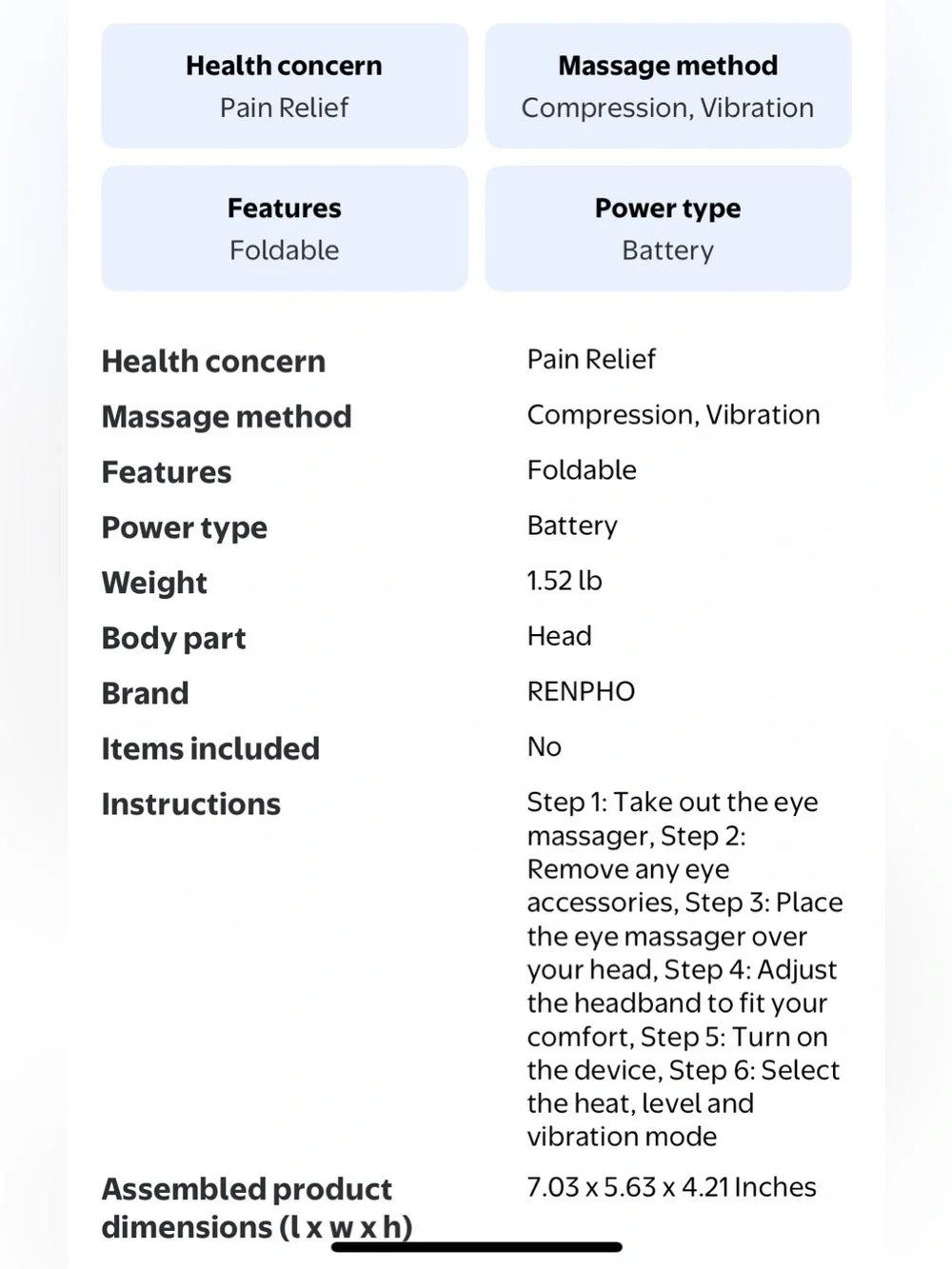 Renpho smart eye
