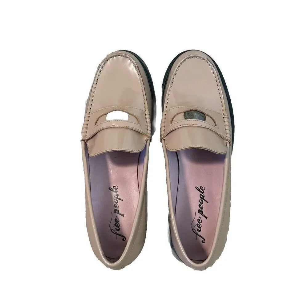 New Free People Liv Loafer Cantaloupe Size 40 US 10