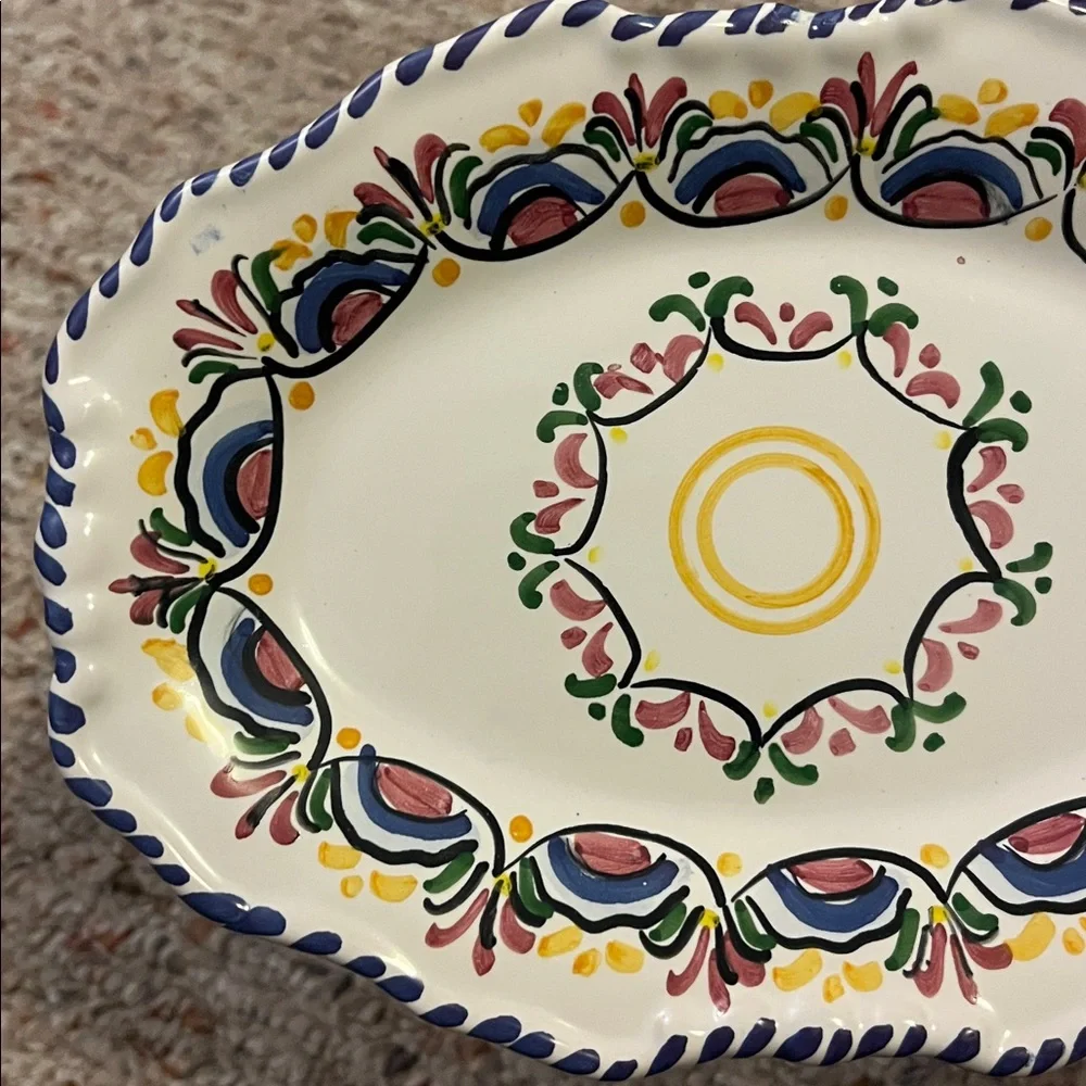 Talavera multicolor dish this