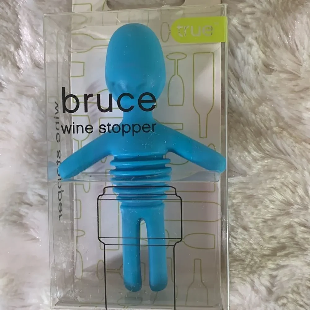 Bruce Silicone Wine Stopper