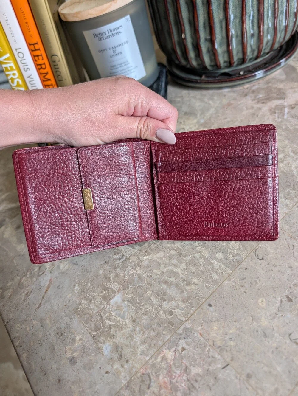 Burberry textured mens