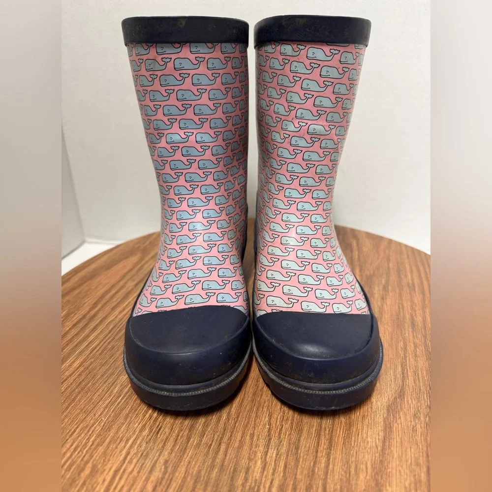 Vineyard vines “Singing in the Rain” Little Girl Rain Mud Boots