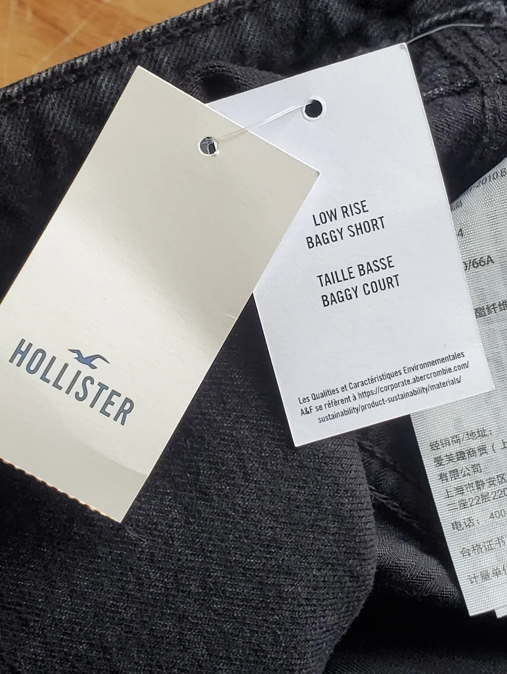 Hollister nwt black