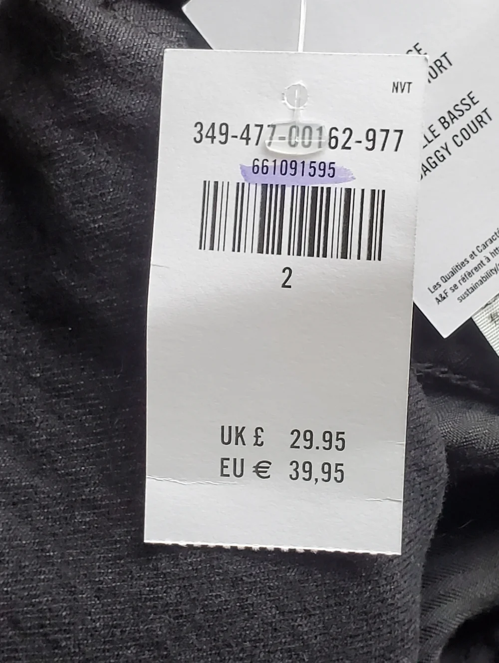 Hollister nwt black