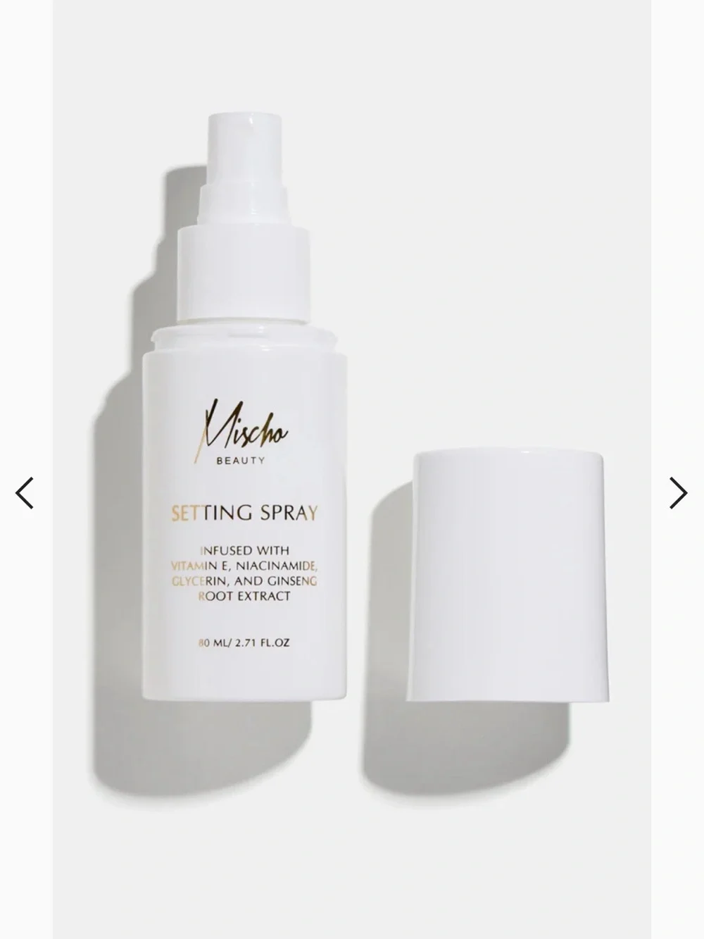 Mischo Beauty setting spray