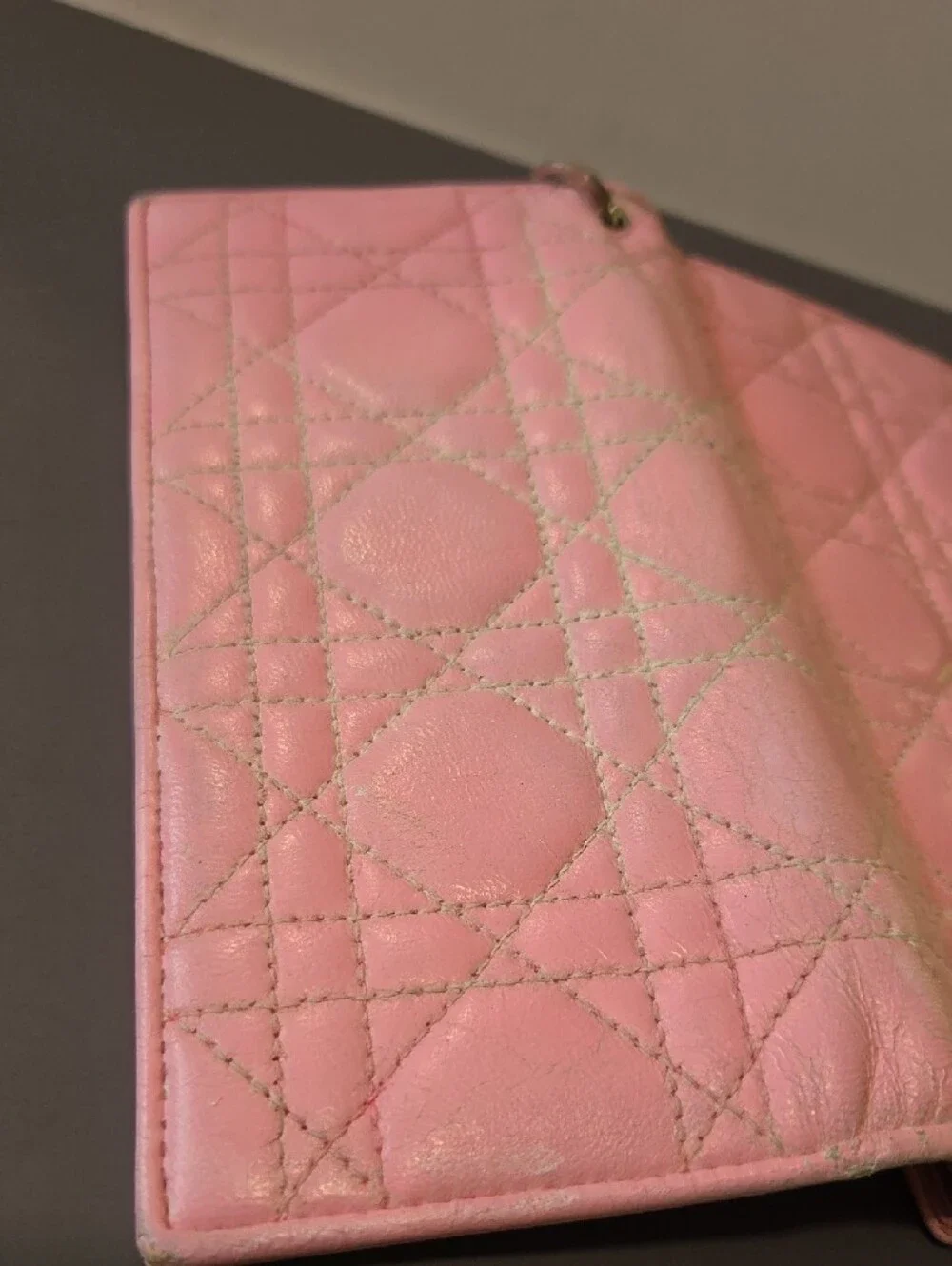 Dior compact wallet