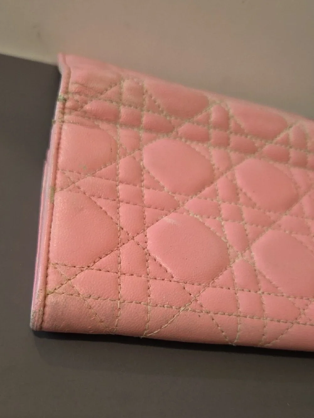 Dior compact wallet