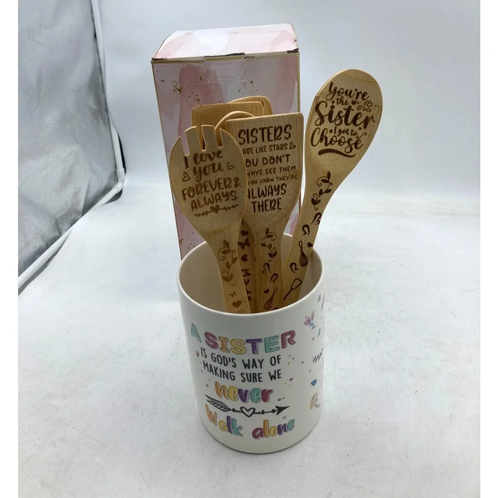 Gifts for Sisters bamboo kitchen