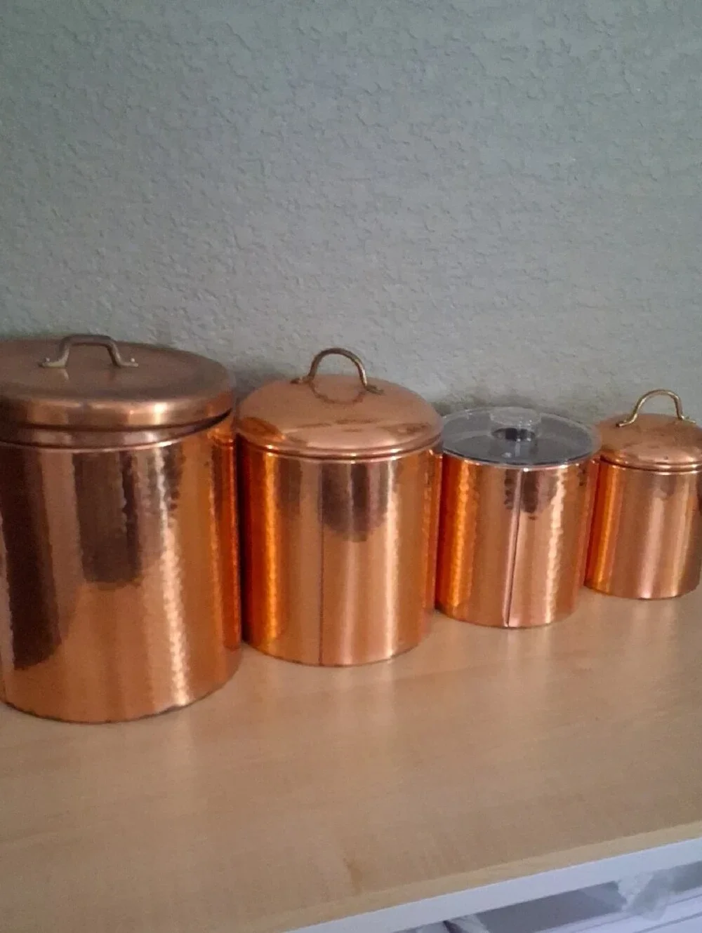 Vintage stylish copper
