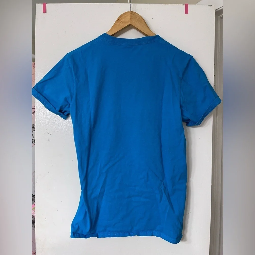 Disney blue shirt