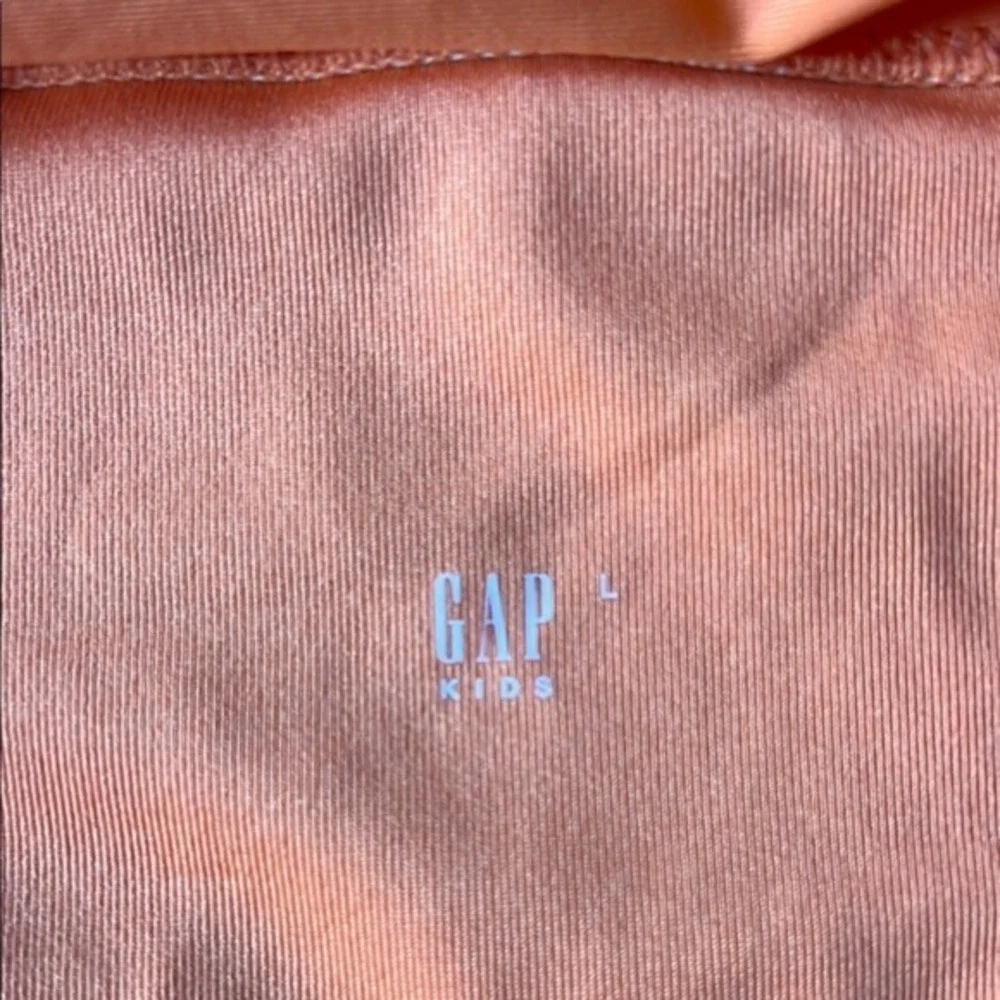 Gap Kids Girls Orange UPF 50+ Recycled Bikini Swim‎ Top Size Large NWT