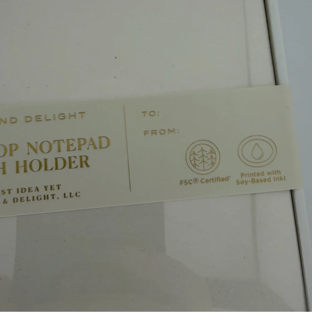 Wit and Delight desktop notepad