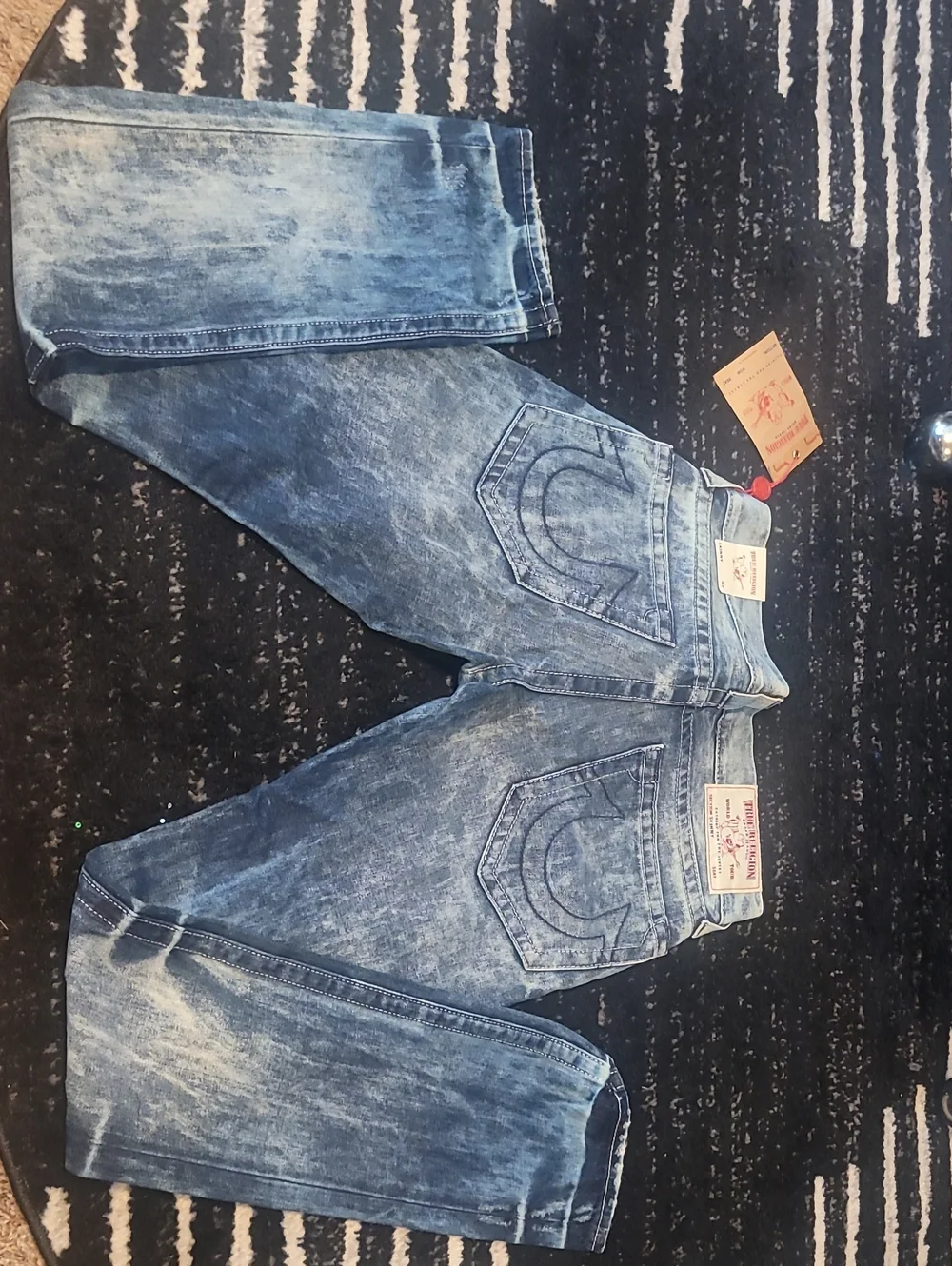True Religion Light Blue Washed Relaxed Men’s Jeans