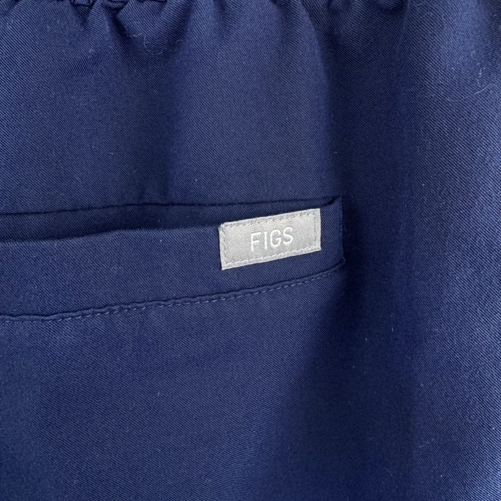 FIGS Scrub Pants Mens Large Tall Navy Blue Technical Collection 1001246T
