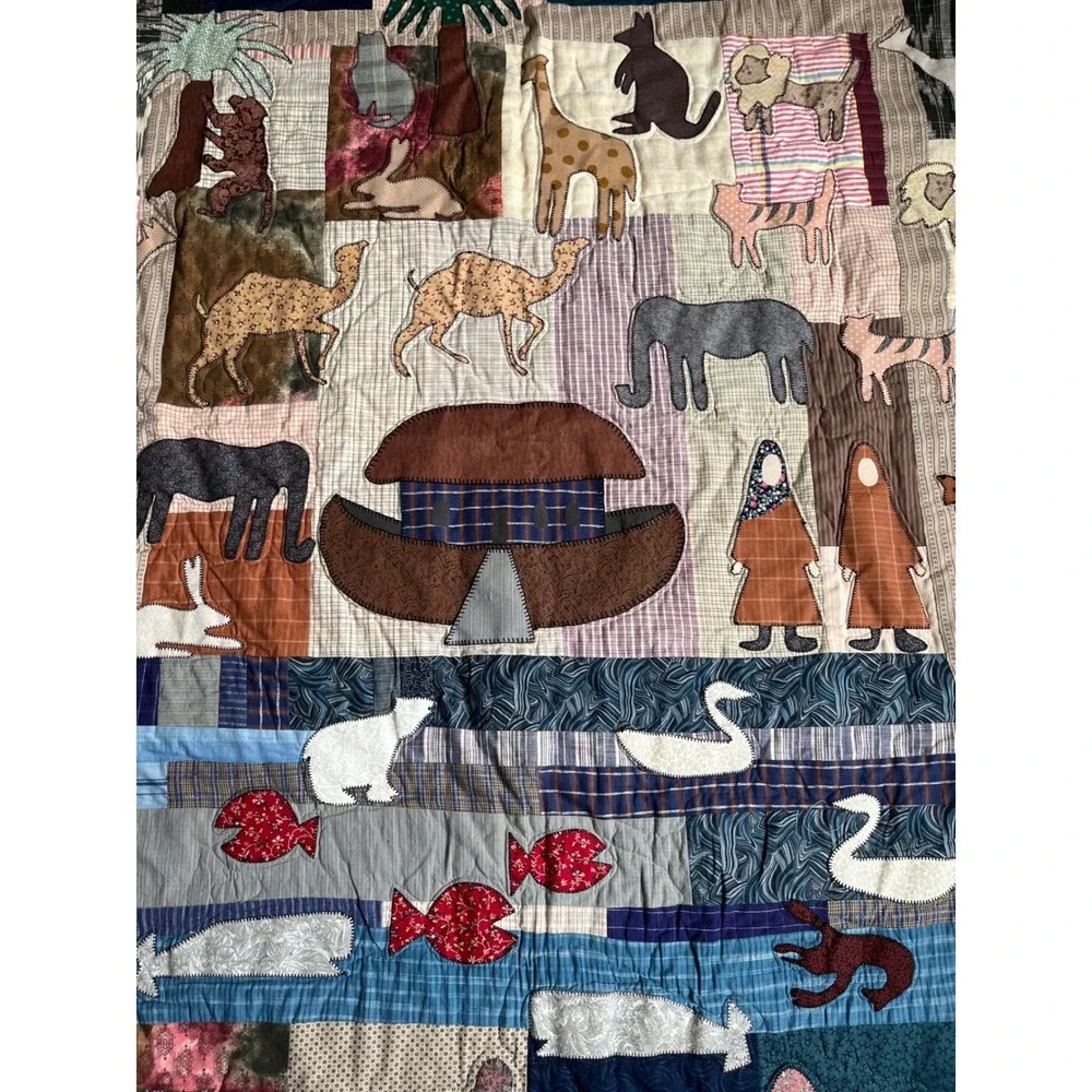 Handmade handcrafted patchwork