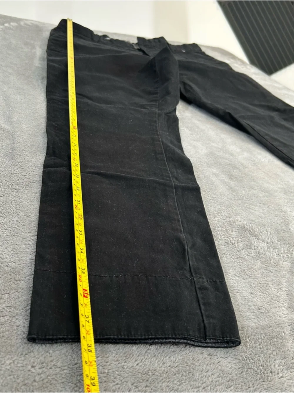 Primark Men’s Stretch Slim Fit‎ Pants Color Black Size 34x30