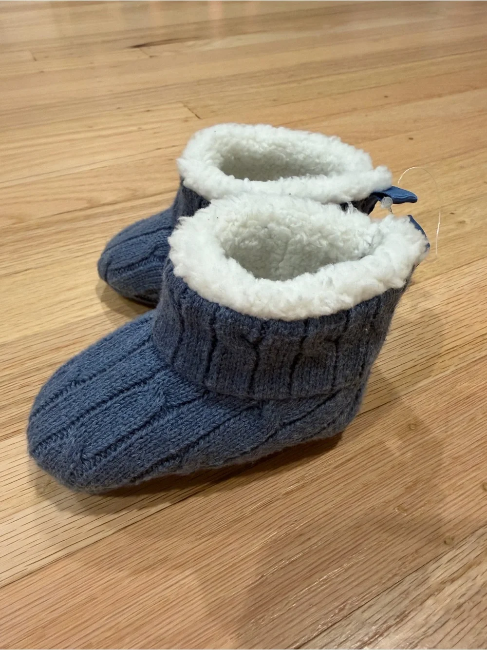 BabyGap Cozy Knit Baby Booties - Blue