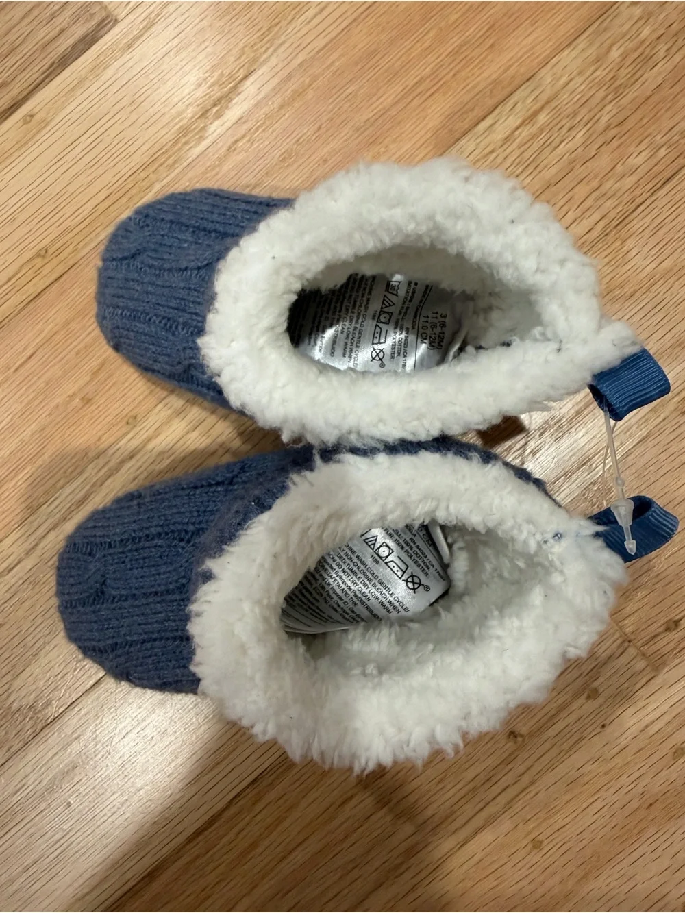 BabyGap Cozy Knit Baby Booties - Blue