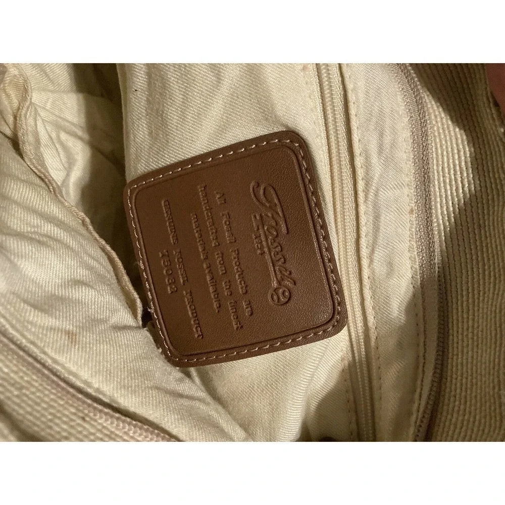 Fossil woven tan
