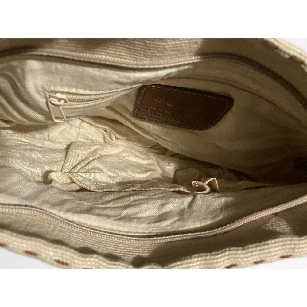 Fossil woven tan