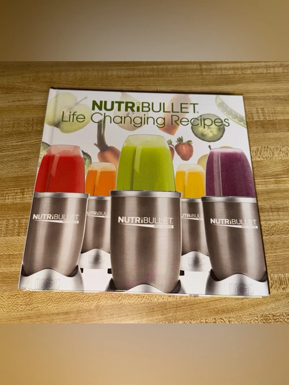 Nutribullet Life Changing‎ Recipes Recipe Book - Colorful hard cover