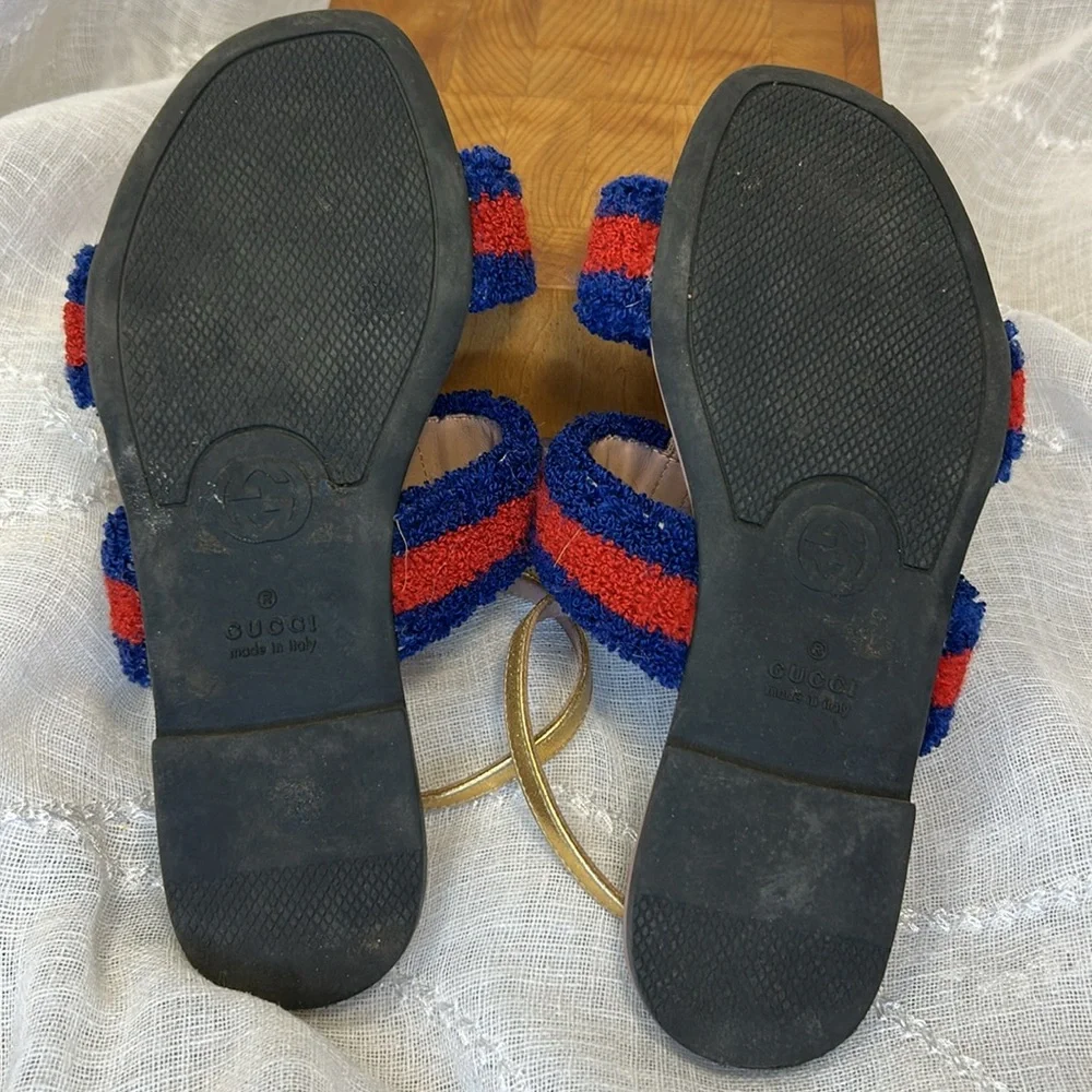 Gucci vibrant sandals