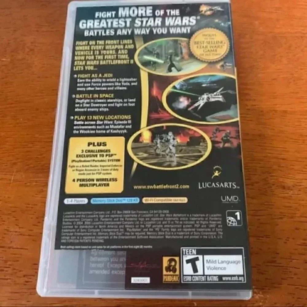 Lucasarts psp star
