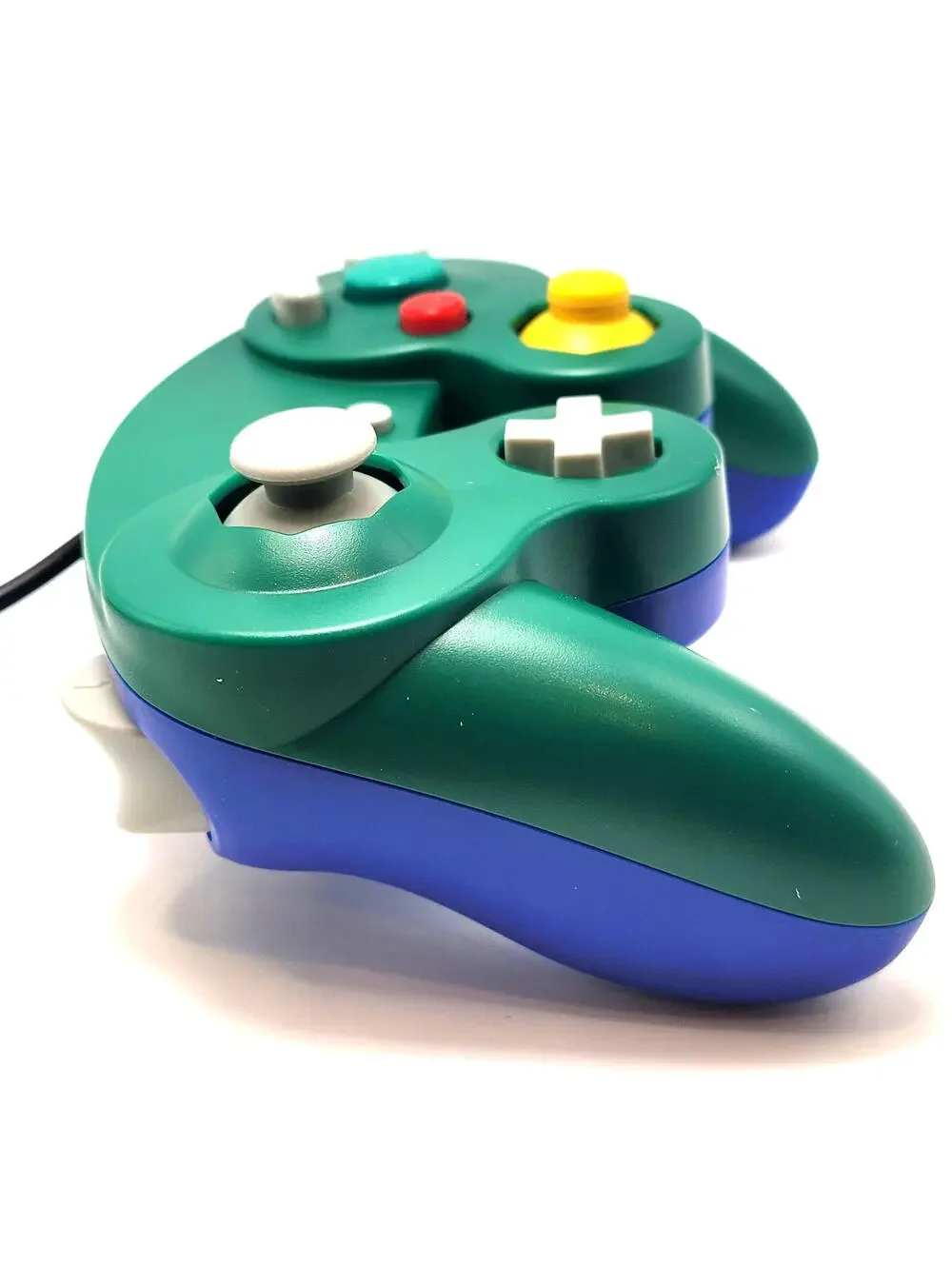 Nintendo GameCube Controller Game Pad For NGC - Wii - Plumber Green & Blue