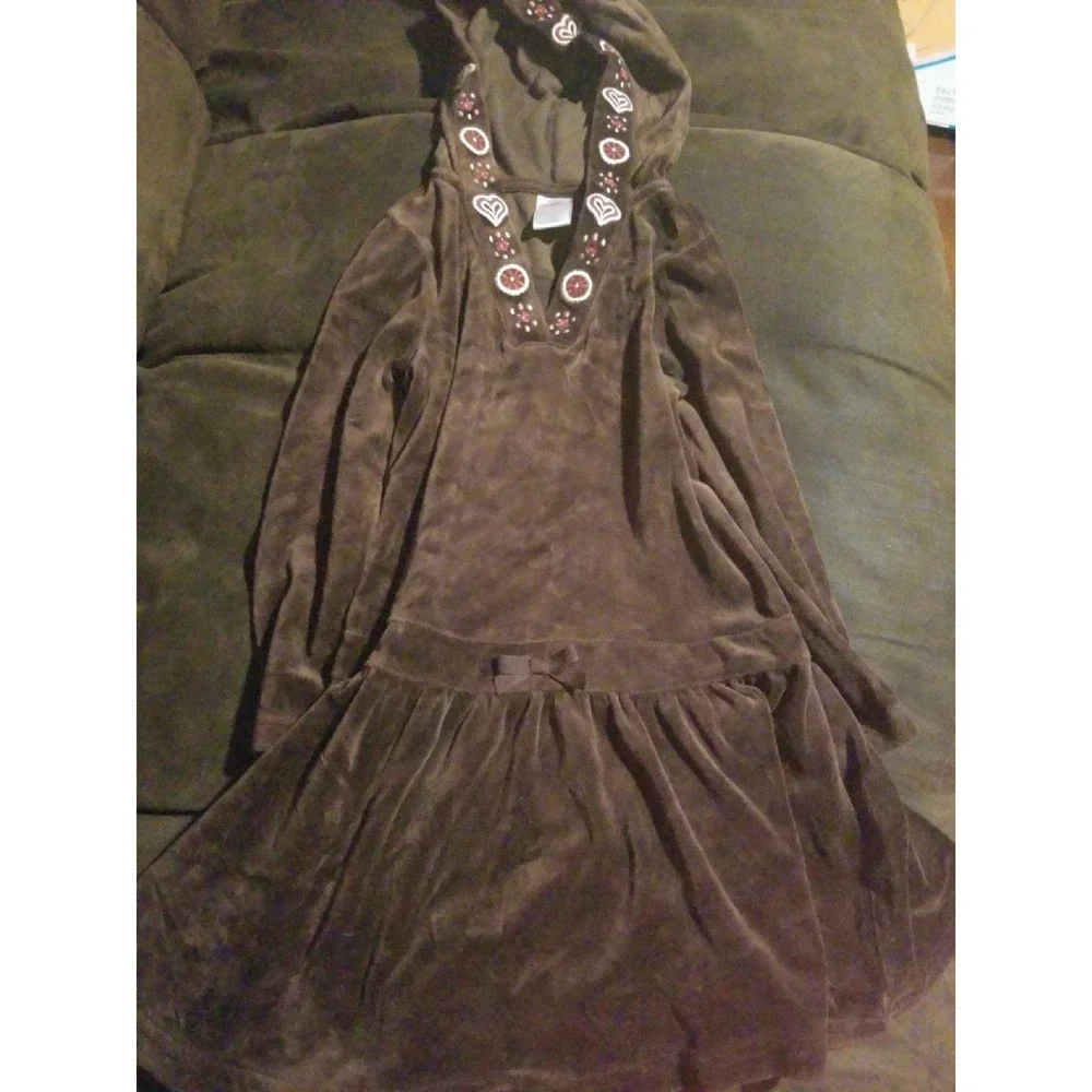 Gymboree alpine sweetie hooded dress 5‎