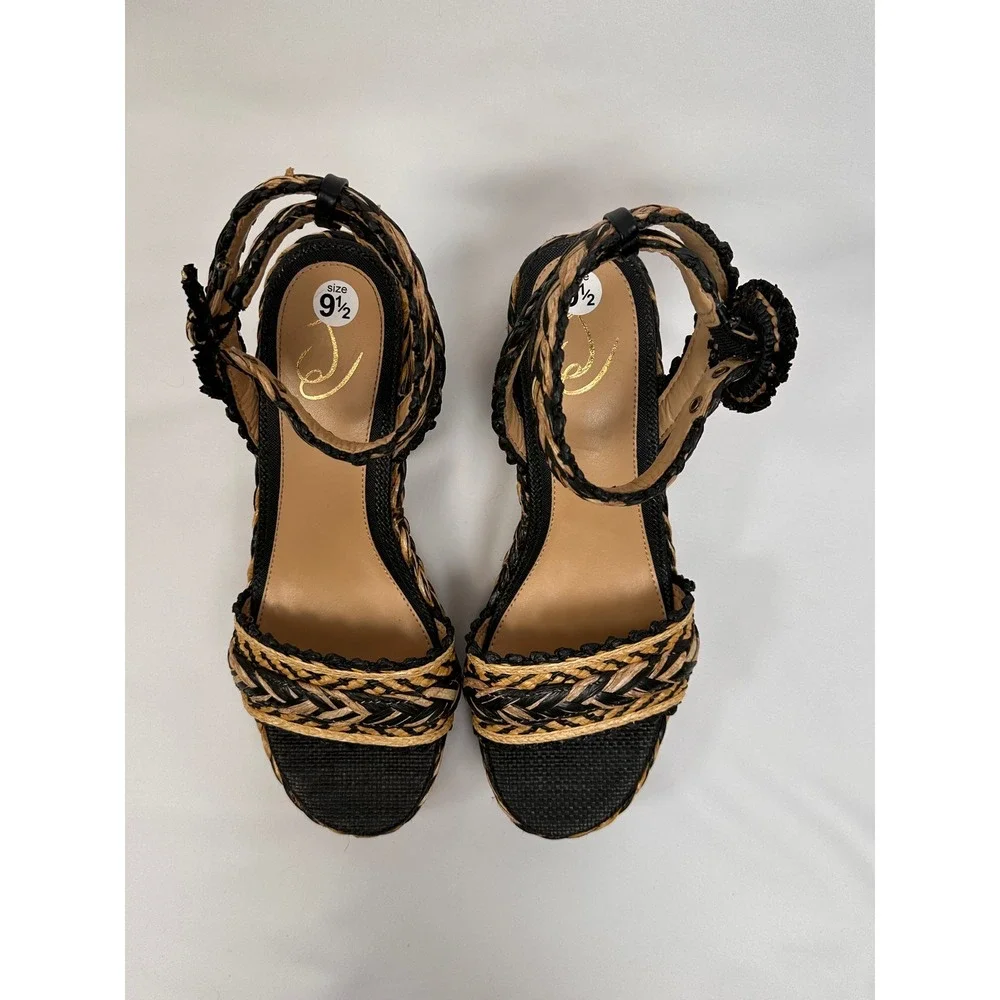 Sam Edelman natural raffia